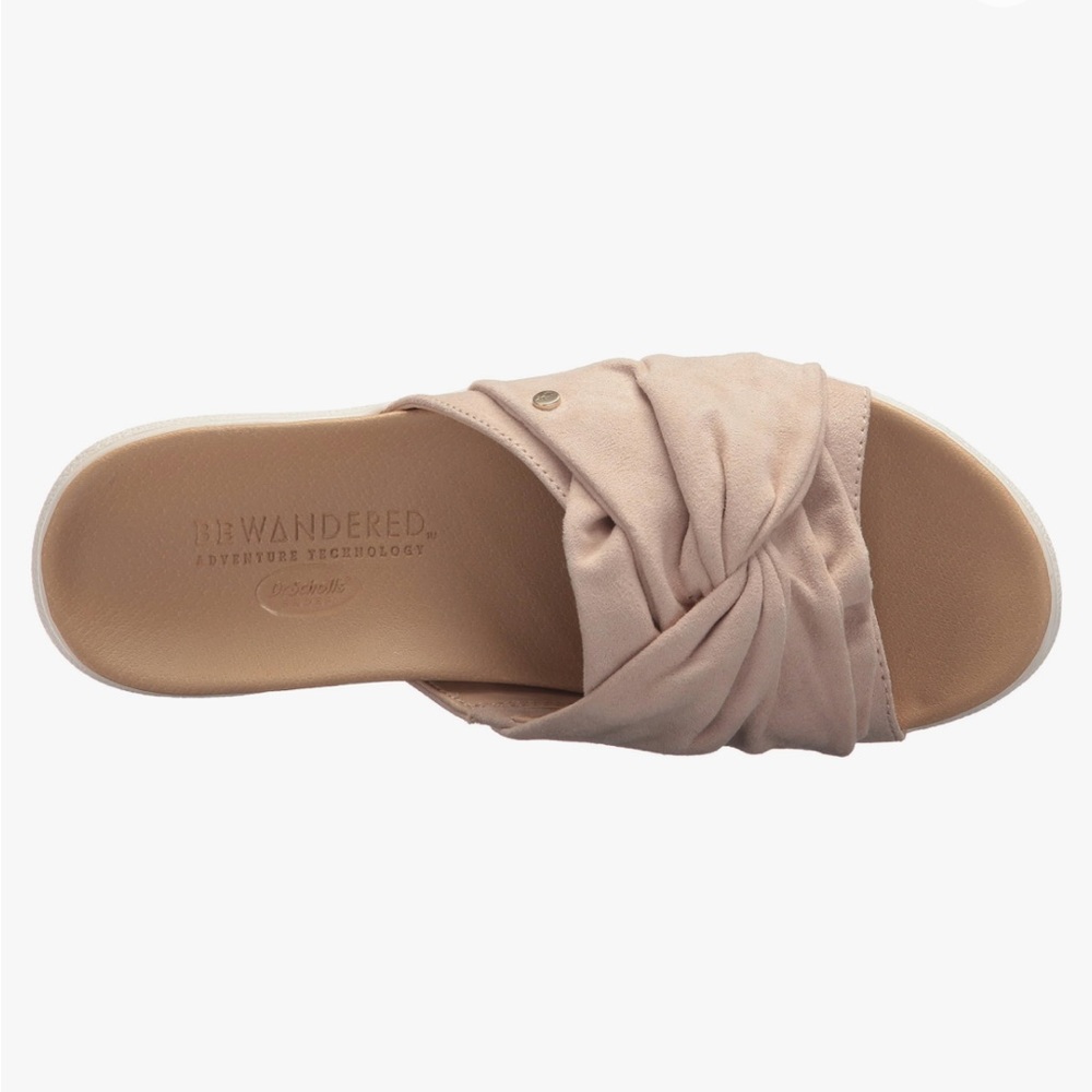 Blush open toe sandals
